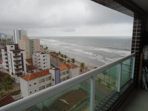 Apartamento em Mongaguá, Frente ao Mar